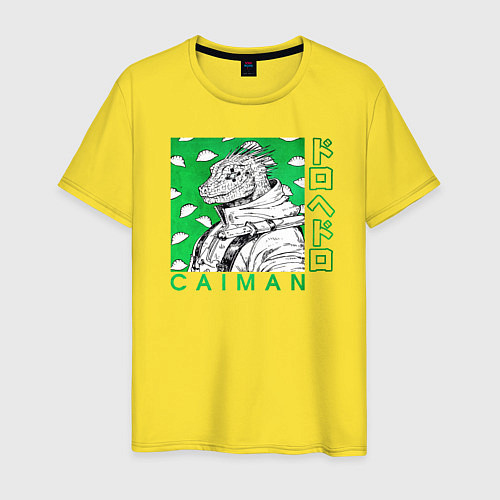 Мужская футболка Caiman Dorohedoro / Желтый – фото 1