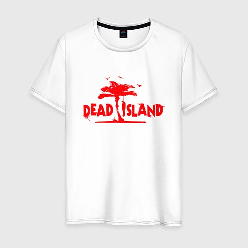 Мужская футболка Dead island / Белый – фото 1