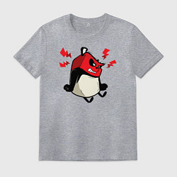 Футболка хлопковая мужская Фил: Зол, цвет: меланж