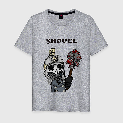 Мужская футболка Shovel / Меланж – фото 1