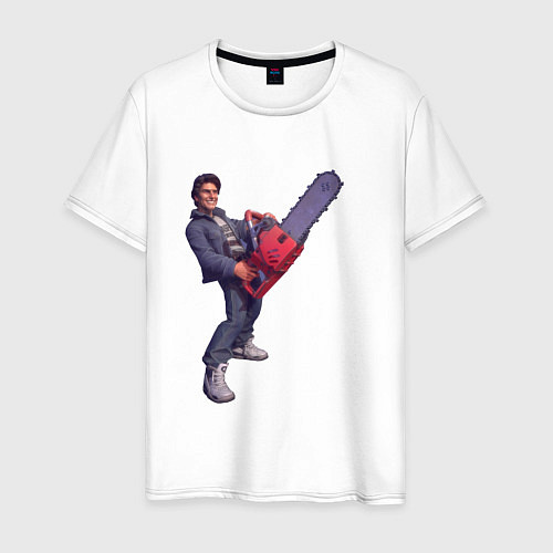 Мужская футболка Том Круз: ретро стиль / Белый – фото 1
