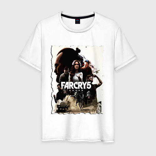 Мужская футболка FARCRY GAME / Белый – фото 1