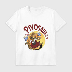 Мужская футболка Пивозавр