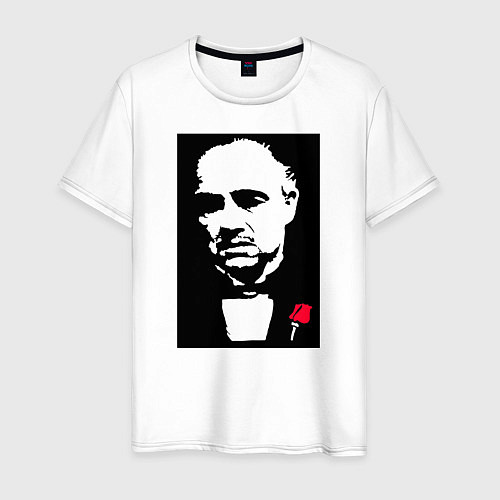 Мужская футболка Дон Корлеоне, крестный отец / Белый – фото 1