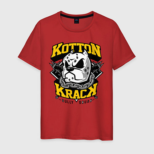 Мужская футболка Kotton Krack / Красный – фото 1