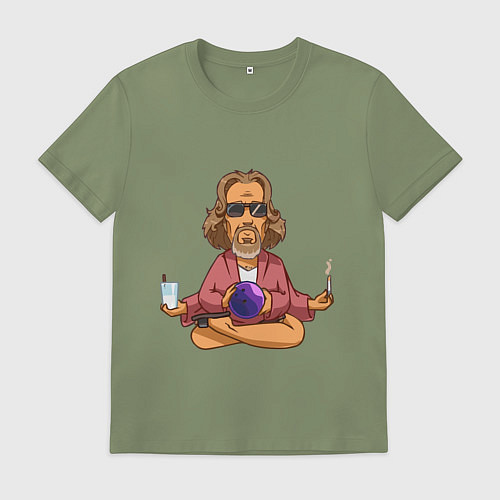 Мужская футболка Медитация / Авокадо – фото 1