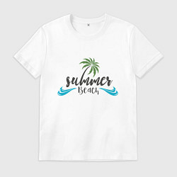 Мужская футболка Summer Beach
