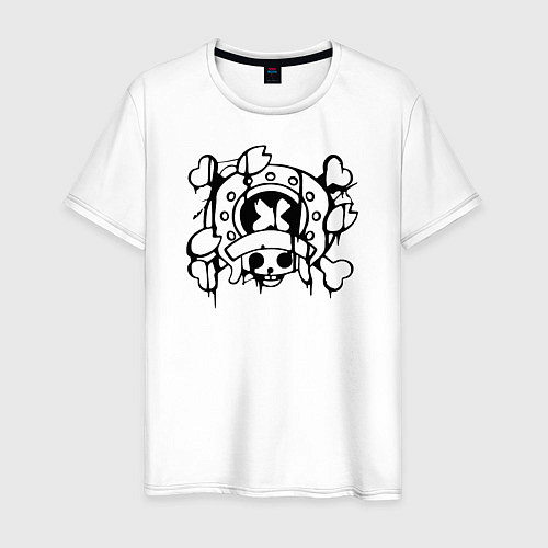 Мужская футболка Тони Тони Чоппер One Piece / Белый – фото 1