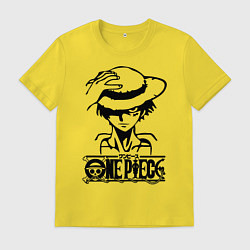Мужская футболка Луффи пират Соломенной шляпы