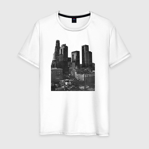 Мужская футболка Мой город / Белый – фото 1