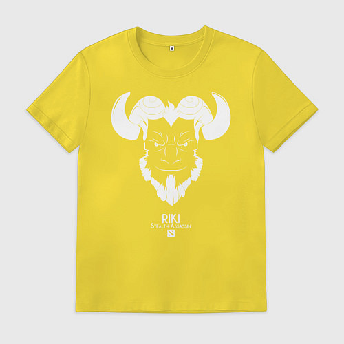 Мужская футболка Riki stealth assassin из dota 2 / Желтый – фото 1