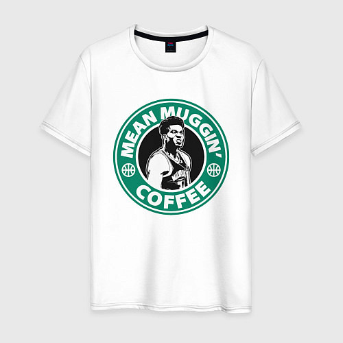 Мужская футболка Янис - Mean Muggin / Белый – фото 1
