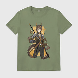 Мужская футболка Чжун Ли в деле