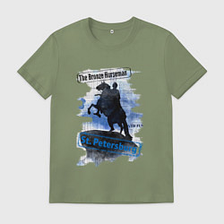 Мужская футболка The Bronze Horseman