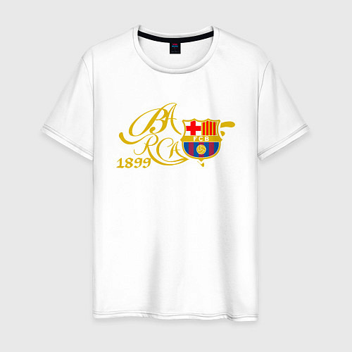 Мужская футболка Barcelona 1899 / Белый – фото 1