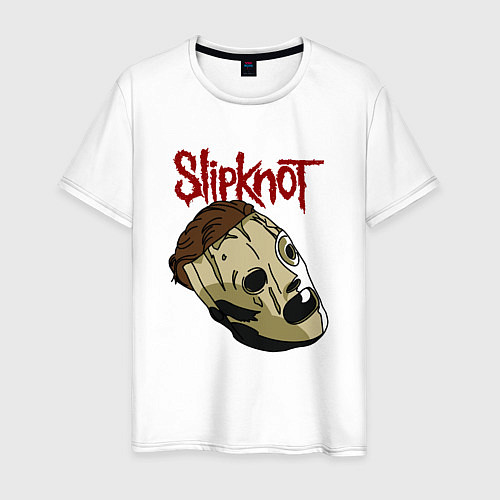 Мужская футболка КОРИ ТЕЙЛОР SLIPKNOT СЛИПКНОТ Z / Белый – фото 1