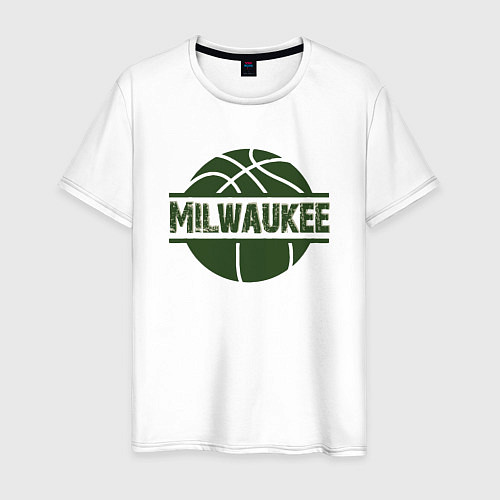 Мужская футболка Milwaukee Ball / Белый – фото 1