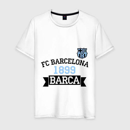 Мужская футболка Barca 1899 / Белый – фото 1