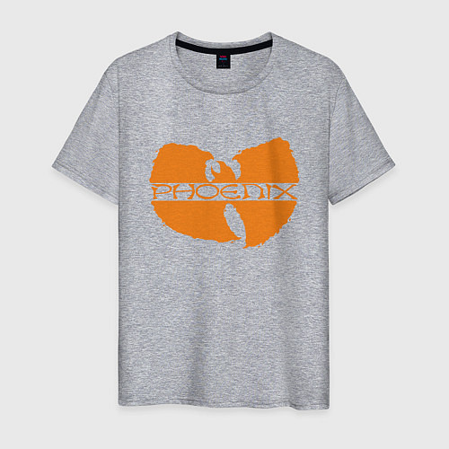 Мужская футболка Phoenix Wu-Tang / Меланж – фото 1