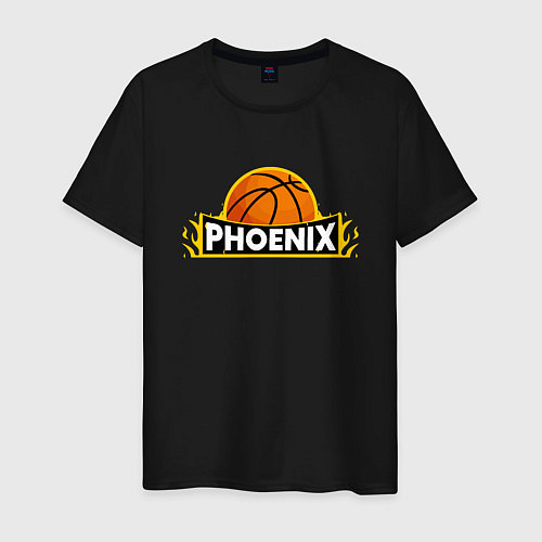 Мужская футболка Phoenix Basketball / Черный – фото 1