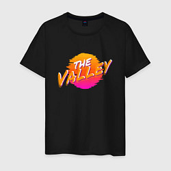 Футболка хлопковая мужская The Valley - Suns, цвет: черный