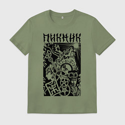 Мужская футболка Пикник арт символы