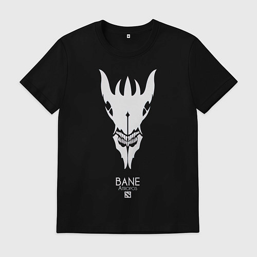 Мужская футболка Bane из Доты 2 / Черный – фото 1