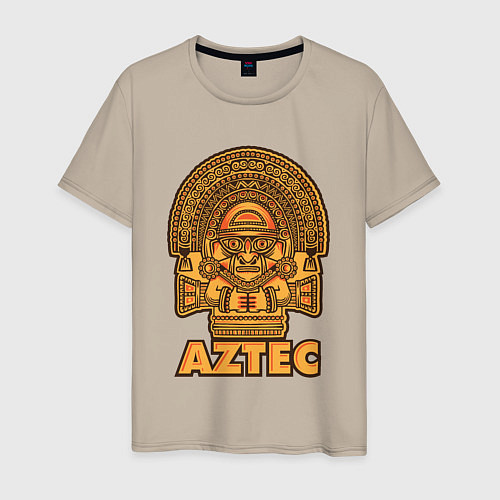 Мужская футболка Aztec Ацтеки / Миндальный – фото 1