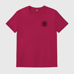 Мужская футболка Физика Атом