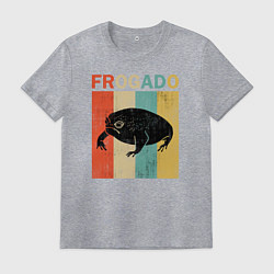 Мужская футболка Дождевая жаба Frog Avocado