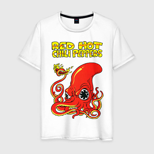 Мужская футболка RED HOT CHILI PEPPERS / Белый – фото 1