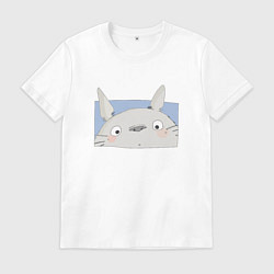 Мужская футболка Удивленный Тоторо