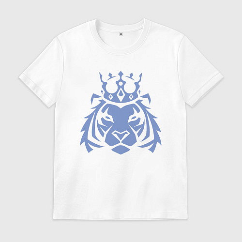 Мужская футболка Царь Тигр / Белый – фото 1