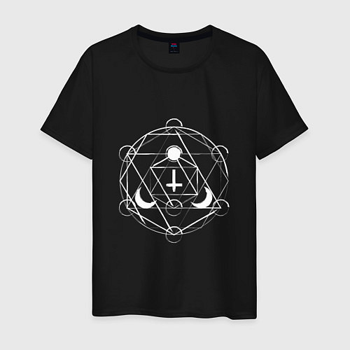 Мужская футболка Occult Mandala / Черный – фото 1