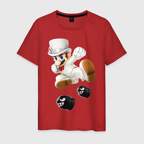 Мужская футболка Mario / Красный – фото 1