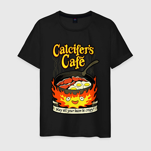 Мужская футболка Calcifer cook / Черный – фото 1