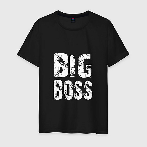 Мужская футболка BIG BOSS / Черный – фото 1