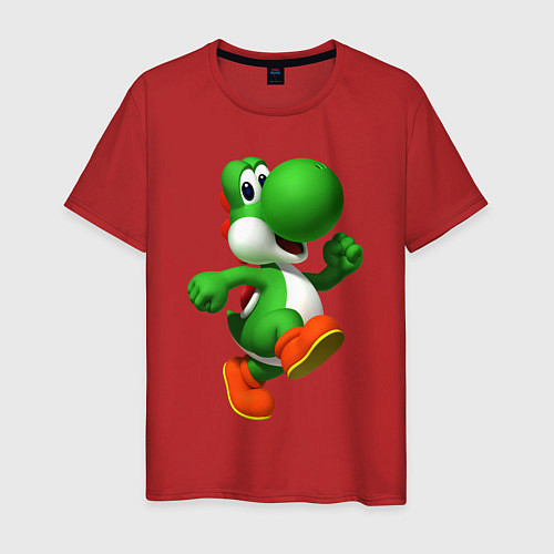 Мужская футболка 3d Yoshi / Красный – фото 1