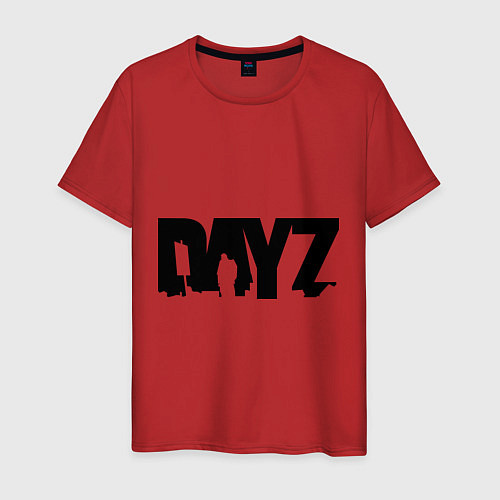 Мужская футболка DayZ / Красный – фото 1