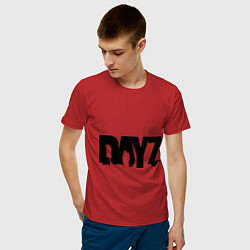 Футболка хлопковая мужская DayZ, цвет: красный — фото 2