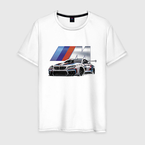 Мужская футболка BMW Motorsport Racing Team / Белый – фото 1