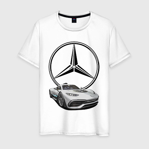 Мужская футболка Mercedes - команда победителей! / Белый – фото 1