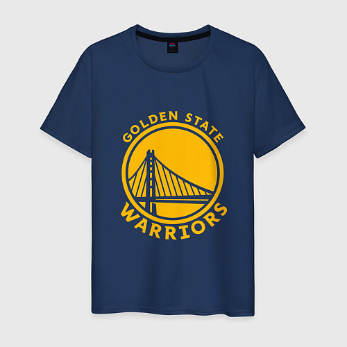 Мужская футболка Golden state Warriors NBA / Тёмно-синий – фото 1