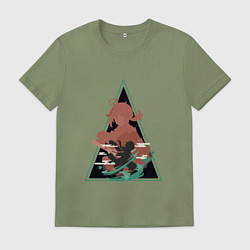 Мужская футболка Genshin Impact KazuhaКадзуха