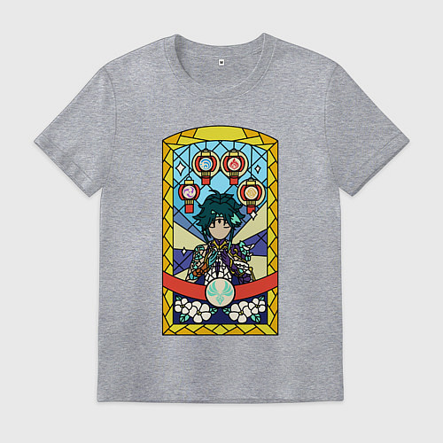 Мужская футболка ВИТРАЖ СЯО XIAO / Меланж – фото 1