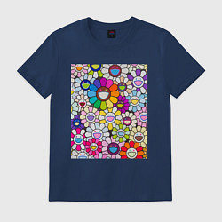 Мужская футболка Field of Flowers Мураками