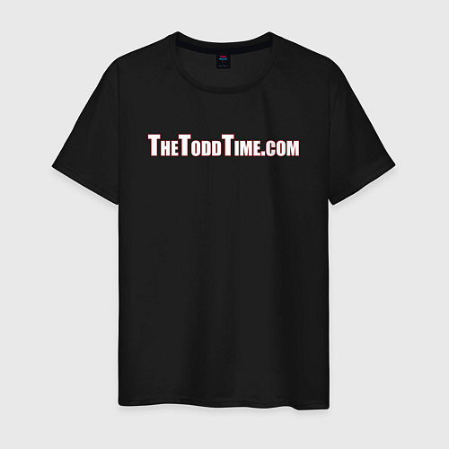 Мужская футболка Сайт Тодда из Клиники / Черный – фото 1