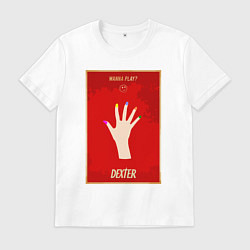 Мужская футболка Dexter wanna play