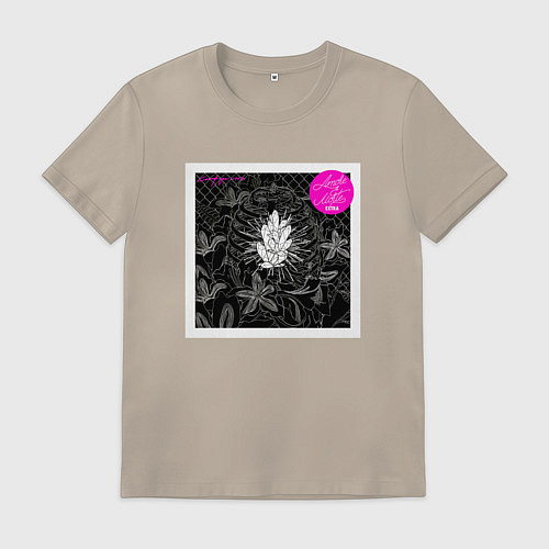 Мужская футболка Amore e morte / Миндальный – фото 1