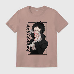 Мужская футболка Рюноске Акутагава Великий из бродячих псов